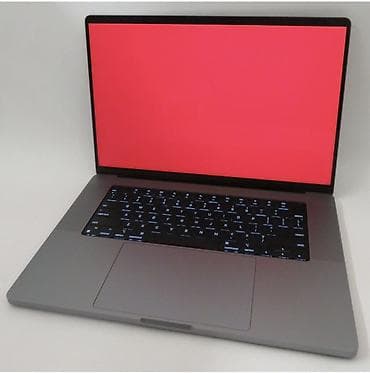 Аудиотехника: Ноутбук, Apple, 16 ГБ ОЭТ, Apple M1, 16 ", Колдонулган, Татаал эмес тапшырмалар үчүн, эс тутум SSD — 9