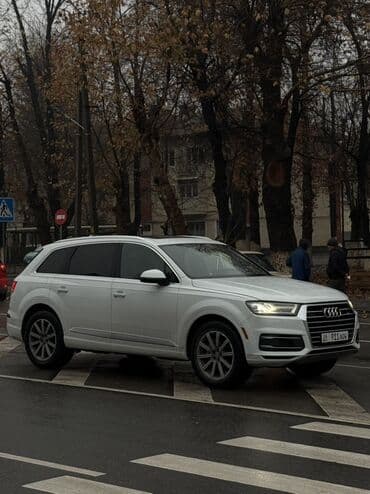 бишкек авторынок 2021 год: Audi Q7: 2018 г., 2 л, Автомат, Бензин, Кроссовер — 7
