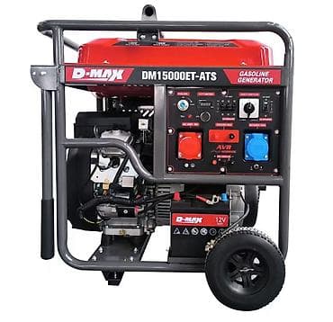 Бензогенераторы D-MAX серии DM-ET-ATS Модели на фото: - DM15000ET-ATS