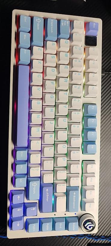 клавиатуры с подсветкой: Клавиатура, Механическая, Проводное подключение, Размер: 75% — 2