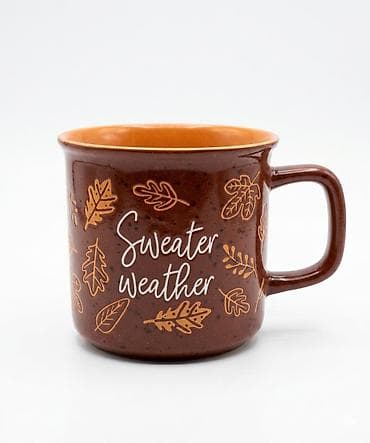 Кухонные принадлежности: Керамические кружки с надписями - Материал: керамика, гладкая глазурь — 6