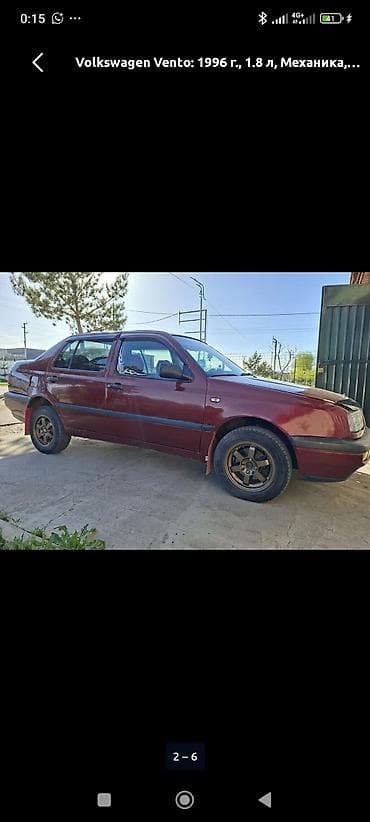 Volkswagen: Volkswagen Vento: 1995 г., 1.8 л, Газ, Седан — 5