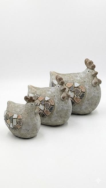 кур несушки: Декор для дома и сада, Декоративная фигура — 1