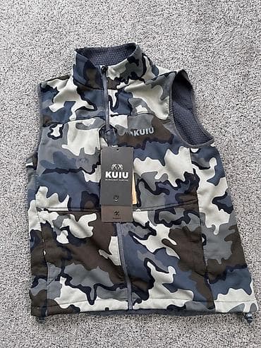 зимние ботсы: Жилет KUIU Encounter, камуфляж - Тёплый и лёгкий флисовый жилет для — 2