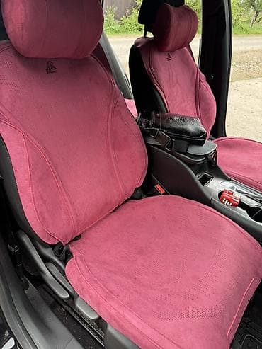 Аксессуары и тюнинг: Чехлы Алькантара, цвет - Розовый, Lexus — 2