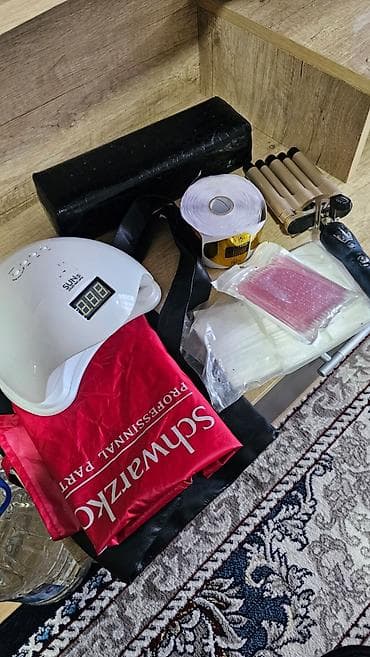 сапожный нож: Набор для маникюра и стайлинга волос Состав: - LED/UV лампа для — 2