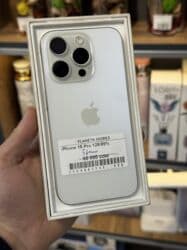 14 pro max цена бишкек: IPhone 15 Pro, Колдонулган, 128 ГБ, White Titanium, Каптама, 88 % — 2