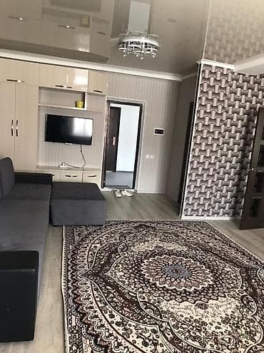 дом квартира бишкек: 2 бөлмө, 67 м², Элитка, 2 кабат, Евроремонт — 4