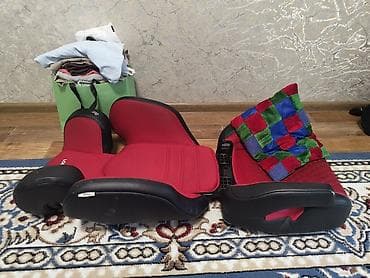 second hend: Автокресло, цвет - Красный, Б/у — 4