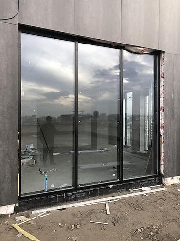 elegance stroy: Алюминиевое окно на заказ, Тип окна: Панорамные, Бесплатная установка, В рассрочку — 4