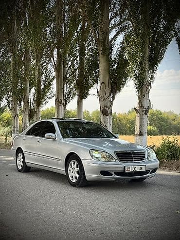 mers bar: Mercedes-Benz S-Class: 2003 г., 3.7 л, Автомат, Бензин, Седан — 4