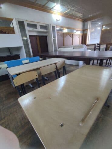 Парта для школы, изготовлен из ЛДСП, фанеры, МДФ (имеется наличие) at lalafo.kg Парта для школы, изготовлен из ЛДСП, фанеры, МДФ (имеется наличие)