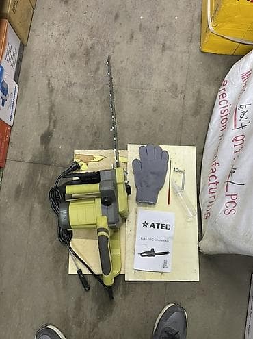 Балталар: Электрическая цепная пила ATEC 988 Характеристики: - Питание: 220–230 — 1