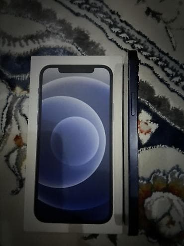 айфо 12: IPhone 12, Б/у, 64 ГБ, Черный, Коробка, 76 % — 3