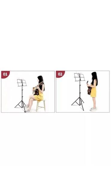 ПРОДАЮ пюпитр для нот(подставка). Абсолютно новый, черный, лёгкий — 3