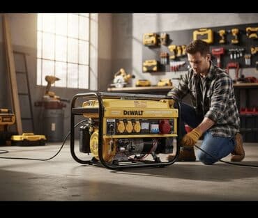 скамейка б у: Оригинальный Бензиновый генератор DeWALT (инверторный) 6 кВт - Тип — 2