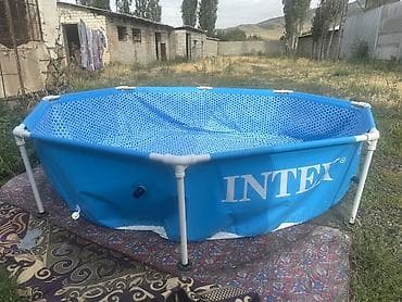 Каркасный круглый бассейн Intex - Тип: сборный каркасный бассейн -