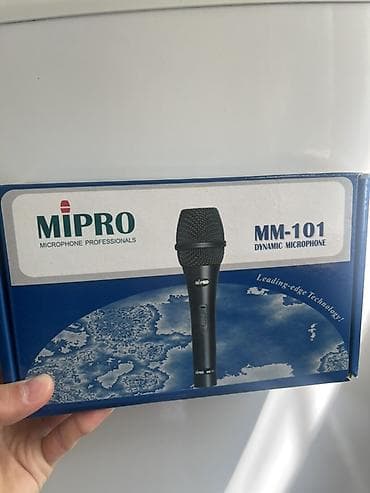 mic mini: Динамический микрофон MIPRO MM-101 - Тип: динамический, ручной - — 1