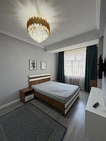Квартиры: 3 комнаты, 62 м², Джал мкр (в т.ч. Верхний, Нижний, Средний) Элитка, 5 этаж, Дизайнерский ремонт — 6