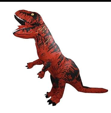 Прокат костюма за 4часа 1000сом. Надувной костюм динозавра T‑Rex