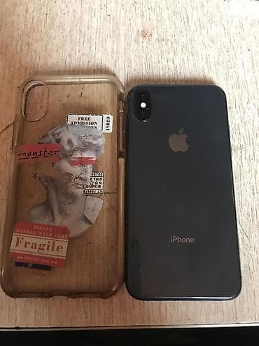 beeline: IPhone X, Б/у, 64 ГБ, Черный, Чехол, 100 % — 7
