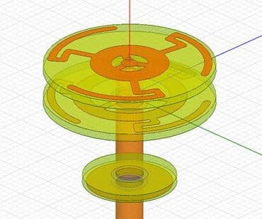 параболическая антена: Всенаправленная антенна типа "Pagoda" устанавливается на — 2