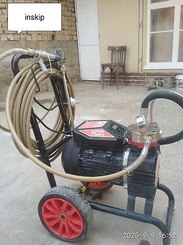 насос глубиный: Безвоздушные окрасочные аппараты на тележке Описание: - — 2