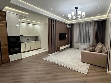 royal construction: 3 комнаты, 83 м², Элитка, 12 этаж, Дизайнерский ремонт — 2