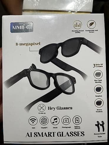 стилу: НОВЫе запечатанные Умные очки AIMB-G1 с интегрированной камерой и — 1