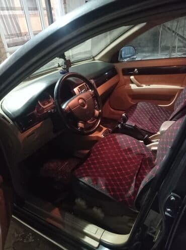 арзан авто машина: Daewoo Lacetti: 2003 г., 1.6 л, Механика, Бензин, Седан — 6
