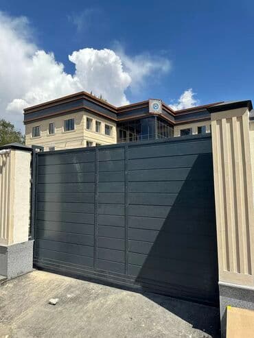 раздвижная ворота: Алюминиевые, Автоматические, Длина: 7 м, Alutech, Консольная конструкция, Для гаража, Для частного дома, Для паркинга, Бесшумные ворота, В рассрочку, Новый, Бесплатная установка — 5