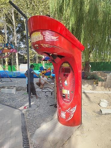 вагон строительные: Аркадный аттракцион “Final Countdown” (силомер-боксер) - Напольный — 3