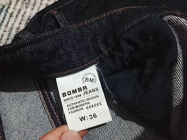 Джинсы: Мужские джинсы BOMBA JEANS размер 36 - Размер по поясу: W36 - Цвет — 2