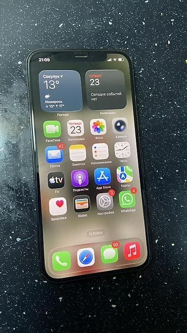 techno pova 3: IPhone 12 Pro, Б/у, 256 ГБ, Sierra Blue, Защитное стекло, Чехол, 86 % — 2