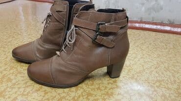 фирменная обувь из италии: Ботильоны кожаные, еврозима. Очень удобная колодка — 4