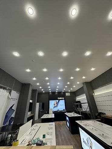 ts group: Натяжной потолок Матовое Монтаж — 9