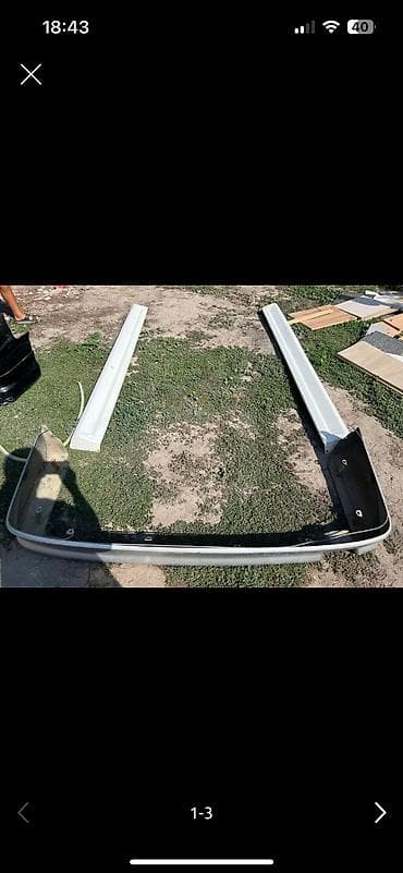 Наружные накладки порогов Honda, 1997 г., Б/у, Оригинал