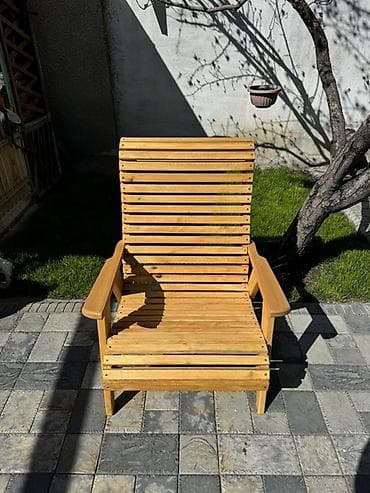 стулья отдам: Комплект садовой мебели, Дерево — 5