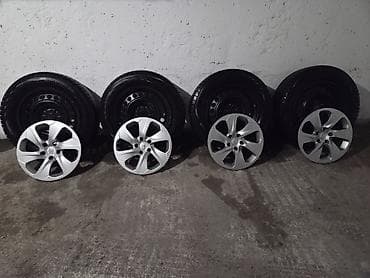 ravon 4: Дөңгөлөктөр монтажда 225 / 65 / R 17, Кыш, Колдонулган, Комплект, Жол тандабастар (АТ/МТ), Темир, тешиктери - 5 — 7