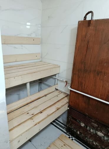 саманный дом под ключ: Баня | Комнаты отдыха — 3