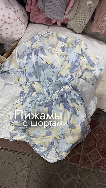 Пижамы с шортами Адрес: рынок Орто Сай Оберон 7 ряд 122 контейнер 7