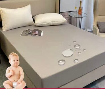 детское постельное белье для новорожденных: Водонепроницаемые простыни на резинке, отличная защита от разного вида — 3