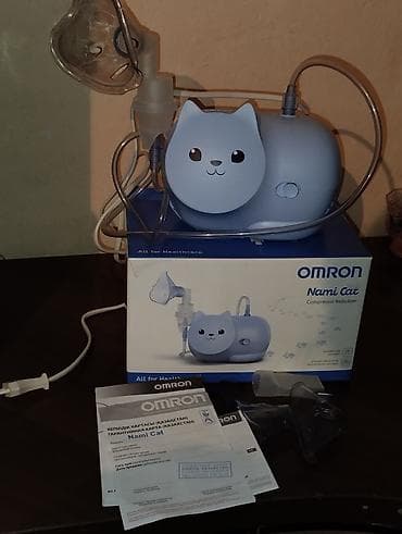 Медицинская одежда: Компрессорный небулайзер в детском дизайне «котик» - Тип — 3