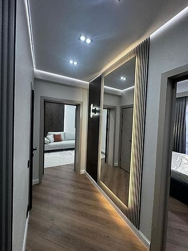 маэстро сити: 2 комнаты, 56 м², Асанбай мкр Элитка, 5 этаж, Дизайнерский ремонт — 7