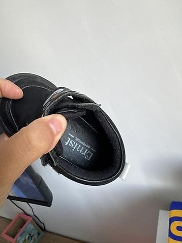 mini melissa: Детские Деми ботинки Ernist (orthopedic) для мальчика/девочки — 4