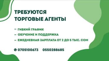Вакансия: торговые агенты Описание: - Гибкий график работы - Обучение