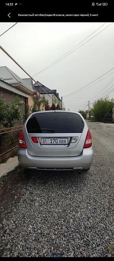 бишкек авто машина: Компактный хэтчбек/седан B‑класса, 5 мест. Серебристый цвет кузова — 3