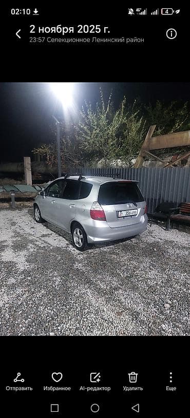 Honda Fit: 2005 г., Бензин, Хэтчбэк — 1