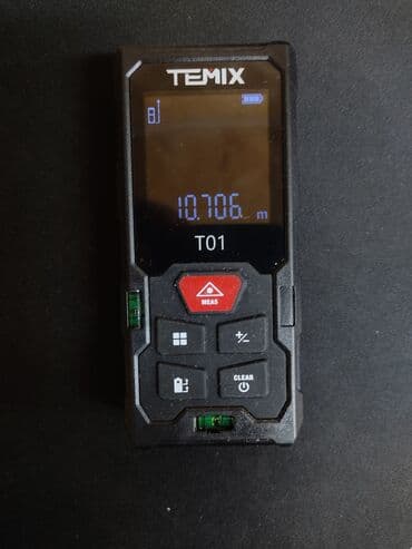 лазерный рулетка: Лазерный дальномер TEMIX T01 — это компактный инструмент для точного — 1