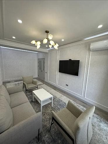 3 кв джал: 3 комнаты, 100 м², Джальская больница Элитка, 9 этаж, Евроремонт — 1